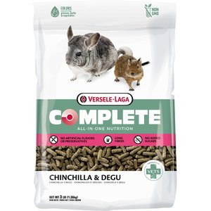 Versele-Laga All-In-One Complete Chinchilla & Degu Food, 3-lb bag, 3-lb bag