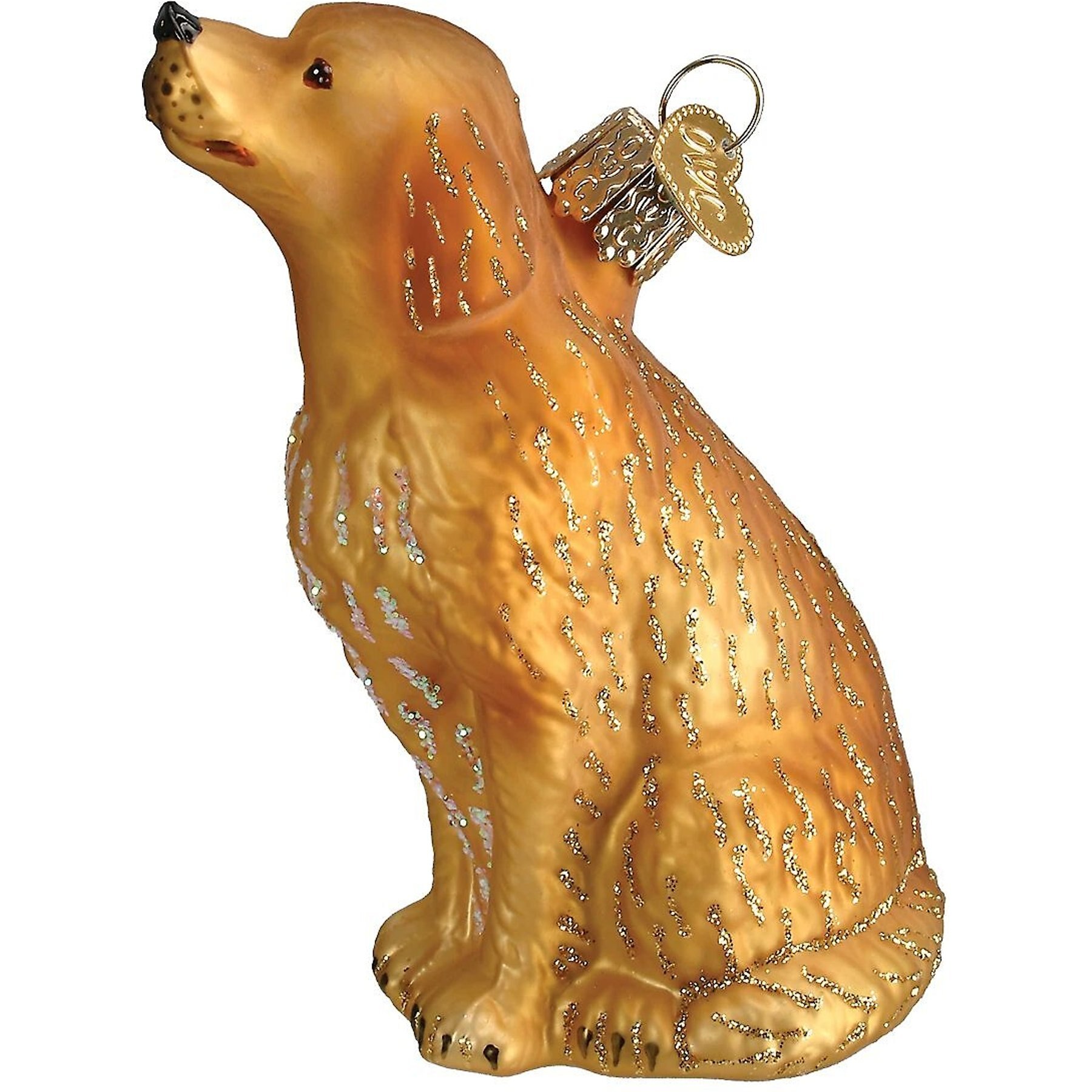 Old World Christmas Bunny Glass Tree Ornament, Color Varies