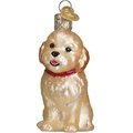 Old World Christmas Cockapoo Puppy Glass Tree Ornament 