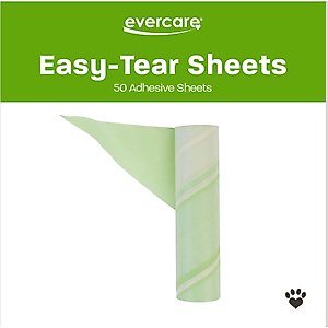 Evercare Pet Plus Mega Extreme Stick Large Surface Pet Lint Roller Refill, 50 sheets