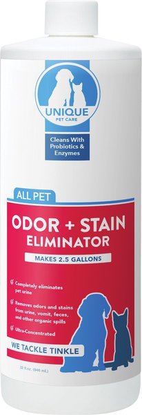 Unique Pet Care Ultra Concentrated Pet Odor & Stain Eliminator, 32-oz bottle slide 1 of 9