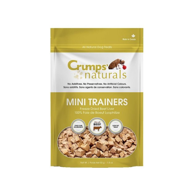 Crumps' Naturals Mini Trainers Salmon Snaps Grain-Free Dog Treats