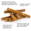 Crumps' Naturals Plaque Busters Beef Flavor Dental Dog Treats