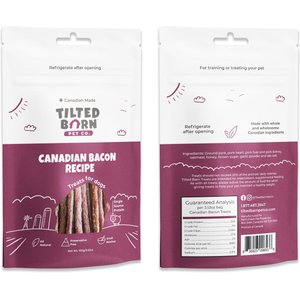 Tilted Barn Pet Company Canadian Bacon Recipe Dog Treats, 3.53-oz bag