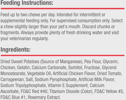 Show full view: DreamBone Holiday Variety Vegetables & Chicken Dog Treats, 6 count slide 8 of 13