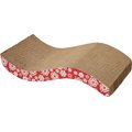 Frisco Wave Cat Scratcher Toy with Catnip, Snowflakes