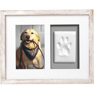 Pearhead Pawprints Wall Picture Frame, 4 x 6-in
