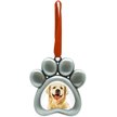 Show in main carousel: Pearhead Dog Paw Pet Photo Ornament slide 1 of 5