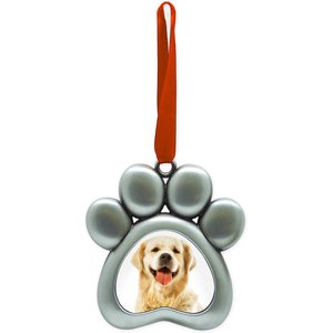 Pearhead Dog Paw Pet Photo Ornament
