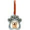 Show in main carousel: Pearhead Christmas Dog Paw Pet Photo Ornament slide 1 of 5