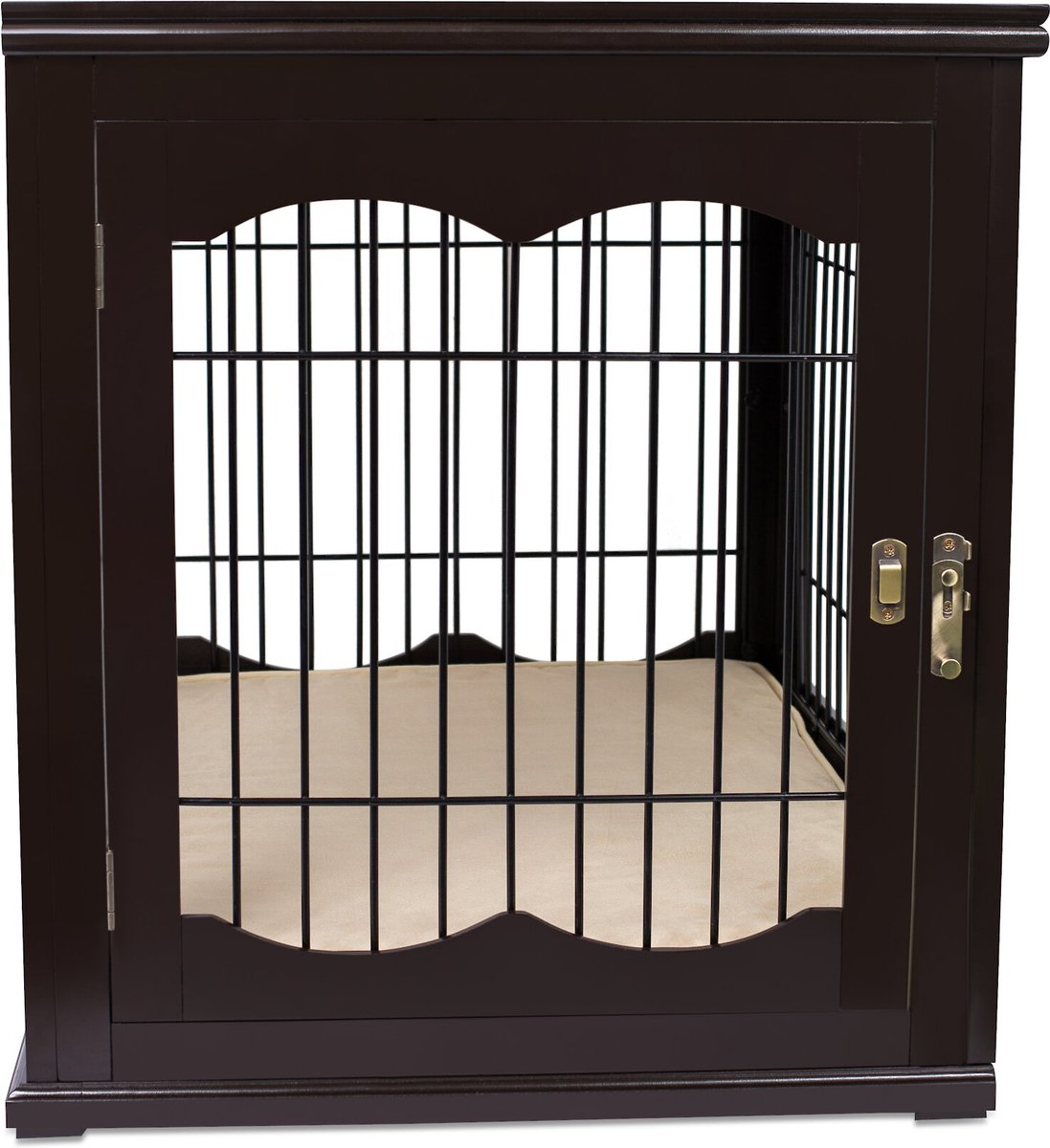 BEST Double Door Furniture Style Dog Crate & End Table