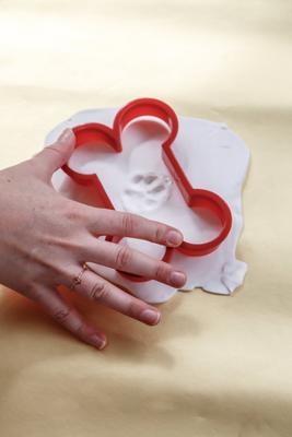 Show full view: Kate & Milo Christmas Paw Print Bone Ornament Kit slide 2 of 3