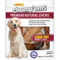 RUFFIN' IT Chomp'ems Premium Natural Chews Variety Pack Large Dog Bone Treats, 6 count