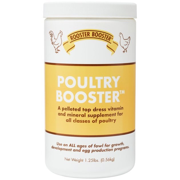 ROOSTER BOOSTER Poultry Booster Pellet Vitamin Supplement, 1.25-lb Jar ...