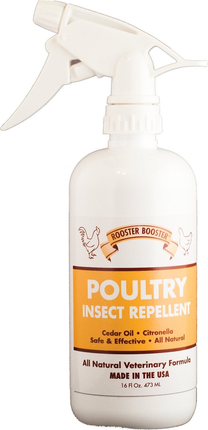 ROOSTER BOOSTER Poultry Insect Repellent All-Natural Spray, 16-oz ...