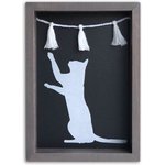 Primitives By Kathy "All You Need Is Love... & A Cat" Box Sign