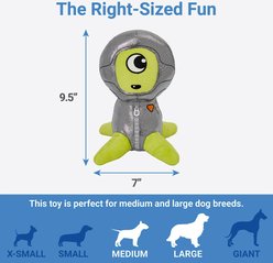 Frisco Alien Plush Squeaky Dog Toy slide 2 of 3