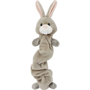 Frisco Bunny Bungee Plush Squeaky Dog Toy, Medium/Large