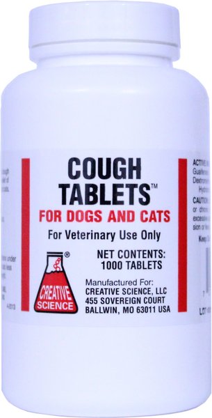 what are cough tabs for dogs