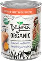 Purina Beyond Organic Chicken & Sweet Potato Recipe Wet Dog Food, 13-oz can, case of 12