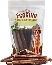 EcoKind Odor Free Natural Bully Sticks Dog Treats, 1-lb bag, 6 inches