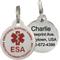 Show in main carousel: Frisco Emotional Support Animal Personalized Dog & Cat ID Tag, Round Shape, Small slide 1 of 3