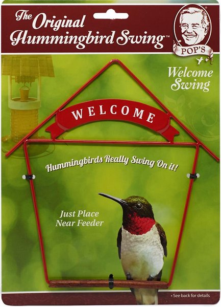 Pop's Birding Company The Original Hummingbird Swing Welcome Bird Swing slide 1 of 10