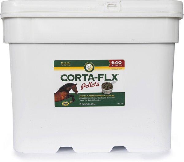 Corta-Flx Pellets Joint & Connective Tissue Support Horse Supplement, 40-lb bucket slide 1 of 2