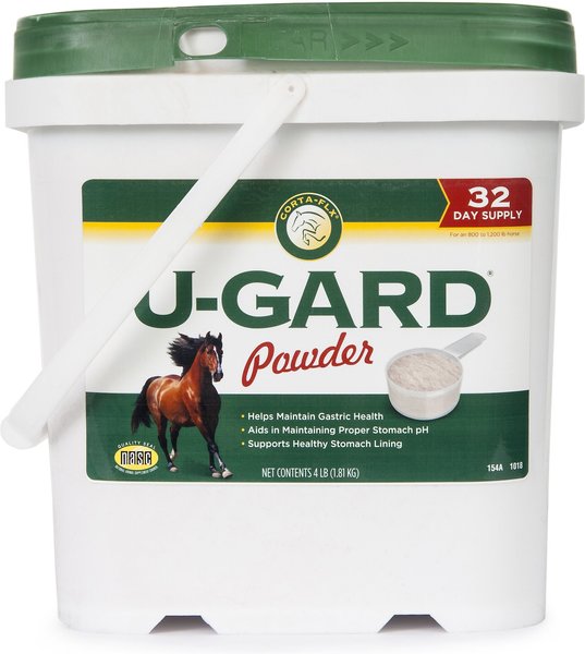 Corta-Flx U-GARD Powder Gastric Health Support Horse Supplement, 4-lb bucket slide 1 of 3