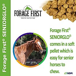 ADM Forage First SeniorGlo Horse Feed, 50-lb bag slide 2 of 4