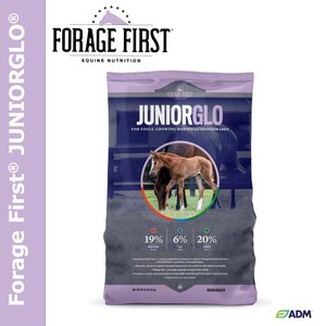 ADM Forage First JuniorGlo Horse Feed, 50-lb bag