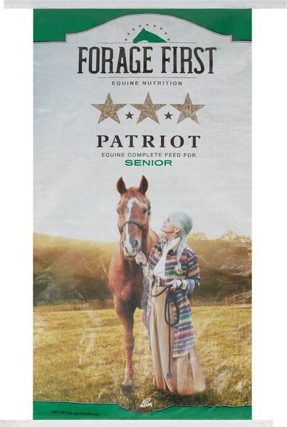 ADM Patriot Senior Complete Horse Feed, 50-lb bag slide 1 of 2