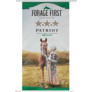 ADM Patriot Senior Complete Horse Feed, 50-lb bag