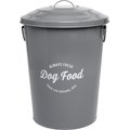 Park Life Designs Andreas Dog Food Storage Canister, Grey, Large