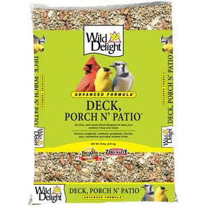 Wild Delight Deck, Porch N' Patio Wild Bird Food, 20-lb bag