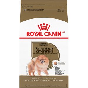 Royal Canin Breed Health Nutrition Pomeranian Adult Dry Dog Food, 10-lb bag