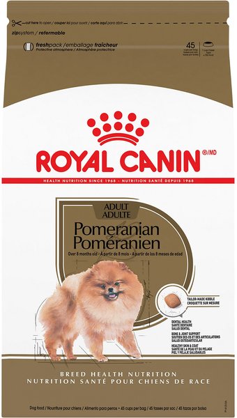 Royal Canin Breed Health Nutrition Pomeranian Adult Dry Dog Food, 2.5-lb bag slide 1 of 6