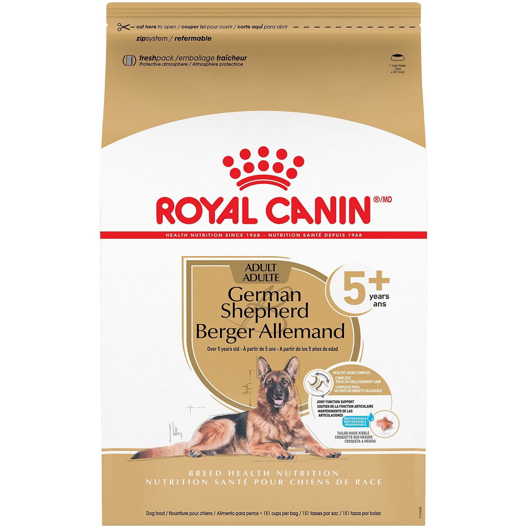 ROYAL CANIN Breed Health Nutrition German Shepherd Adult 5 Dry