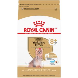 Royal Canin Breed Health Nutrition Yorkshire Terrier Adult 8+ Dry Dog Food, 2.5-lb bag