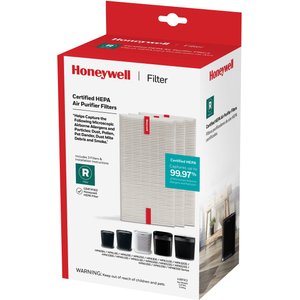 Honeywell R-Type HEPA Air Purifier Replacement Filter, 3 count