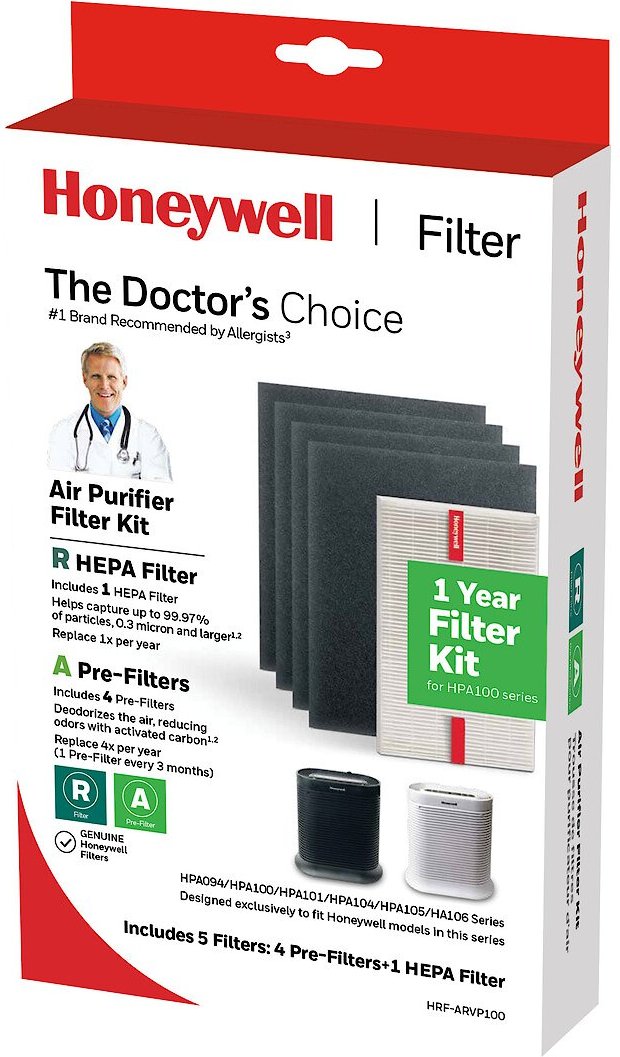 HONEYWELL HPA100 Series Air Purifier Filter Kit