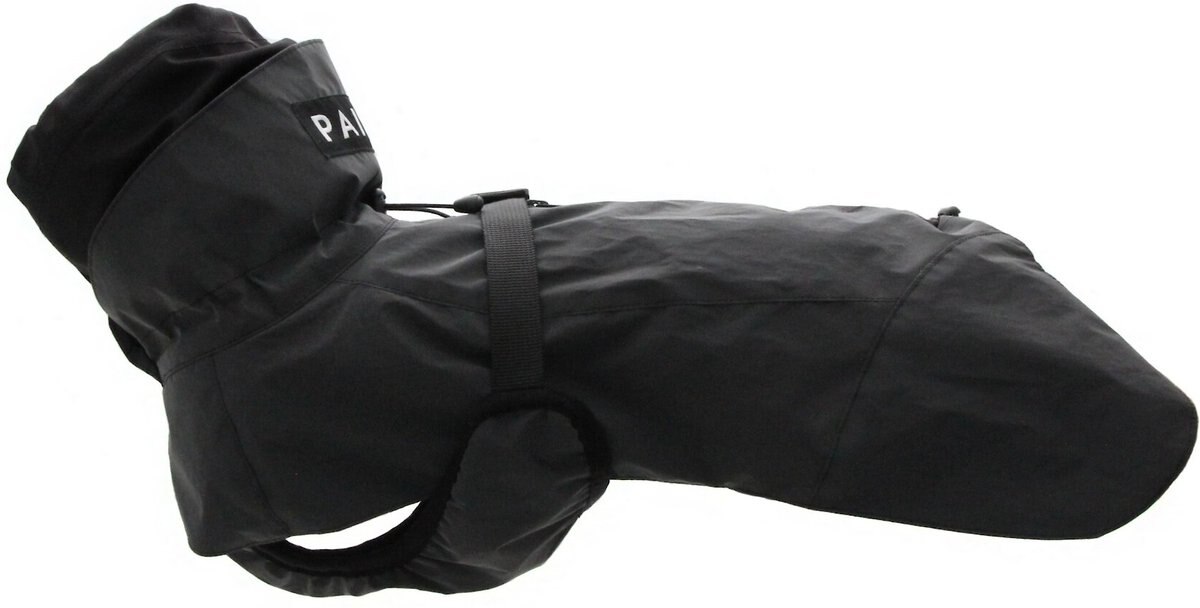 PAIKKA Visibility Dog Raincoat, Black, 25 - Chewy.com