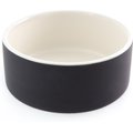 PAIKKA Cooling Ceramic Dog & Cat Bowl, Black, 7.6-cup