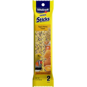 Vitakraft Crunch Sticks Egg & Honey Canary & Finch Bird Treat Toy