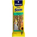 Vitakraft Crunch Sticks Golden Honey Flavor Cockatiel Treats, 2 pack