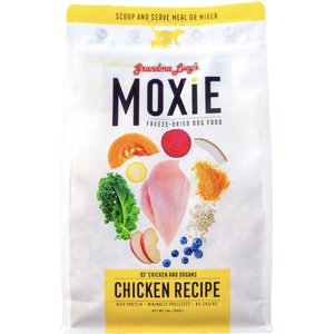 Grandma Lucy's Moxie Chicken Recipe Freeze-Dried Dog Food, 24-oz bag