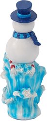 Sporn Snowman Wave Aquarium Ornament slide 2 of 3