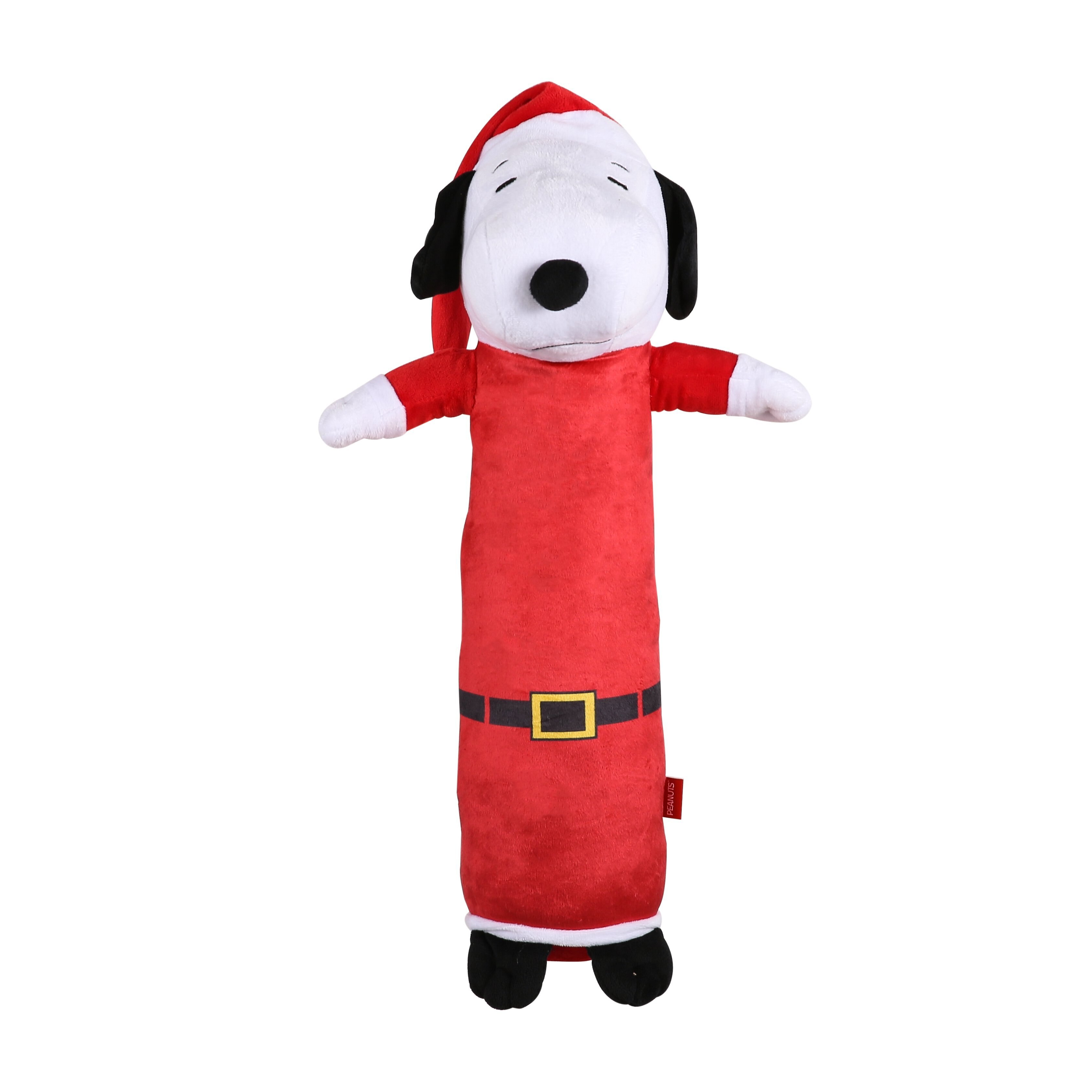 FETCH FOR PETS Peanuts Holiday Snoopy Santa Bobo Dog Toy Customer ...