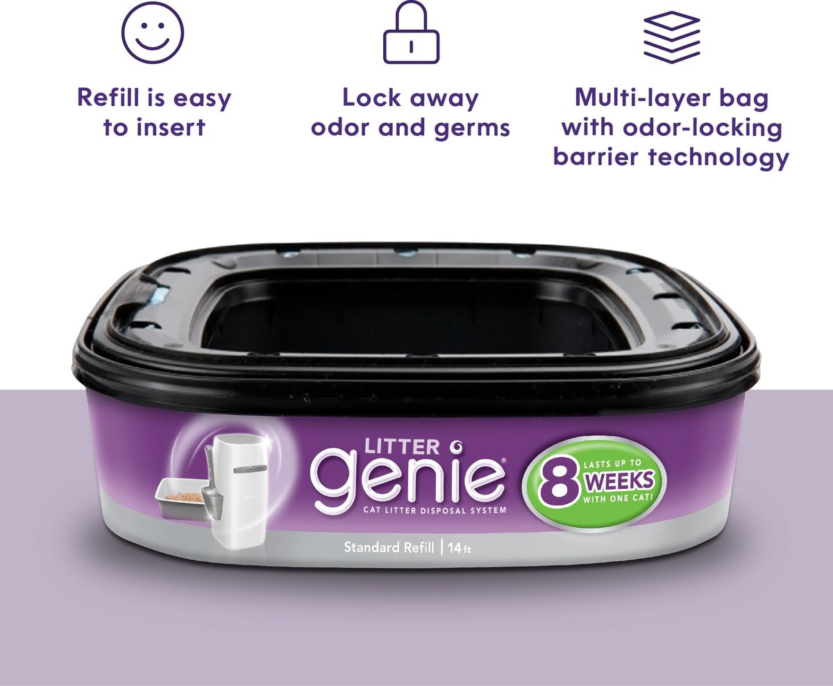 LITTER GENIE Standard Refill, 2 count
