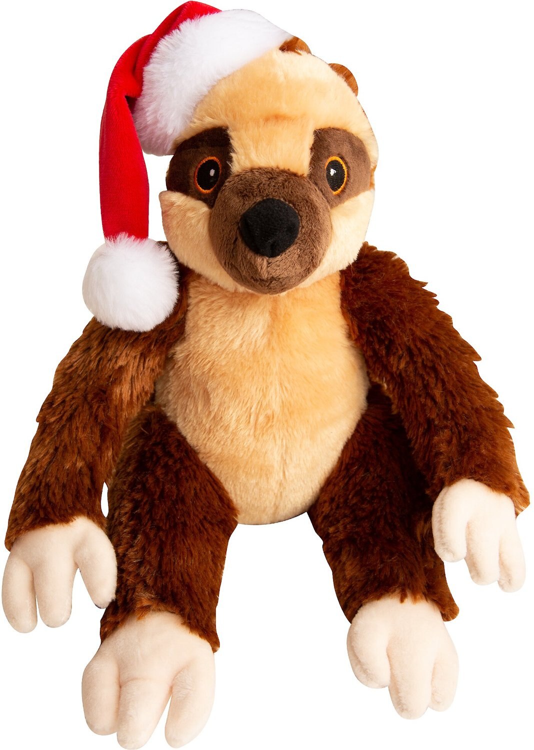 SNUGAROOZ Sasha Claus The Sloth Dog Toy